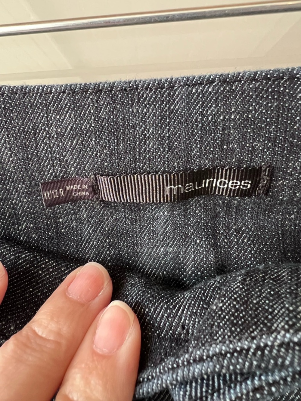 Maurices Dark Gray Boot Cut Jeans - Picture 2 of 4
